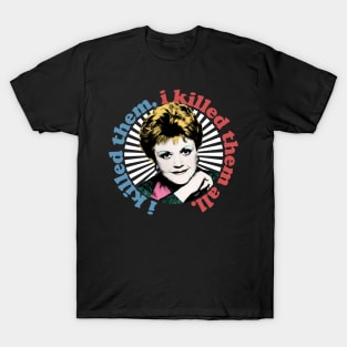 Murder She Wrote / 80s Retro TV Design T-Shirt